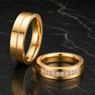Heavenly gold ringen