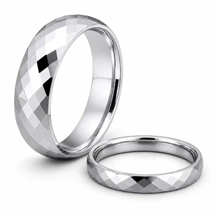Erato Vielsesring eller forlovelsesring i tungsten
