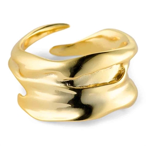 Delia ring / Sterling 14K belagt