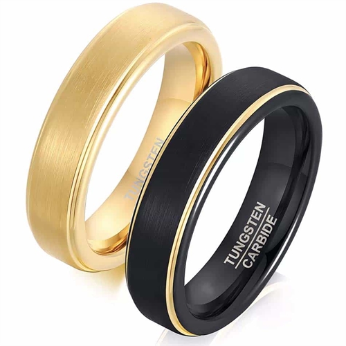 Billede af Tungsten-ring bryllup eller forlovelse