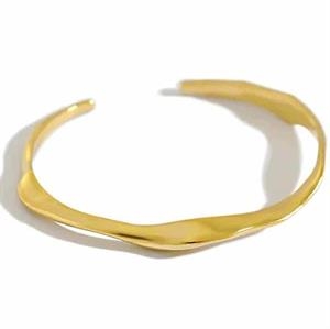 Bangle vintage i forgyldt sterling / 14K