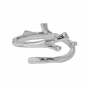 Carya sølv ringen på smukkeste vis