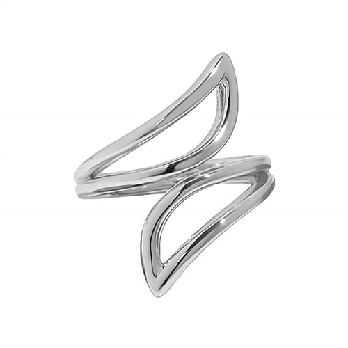 Sølv sterling Isaura ringen i smooth design.