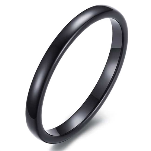 Forgyldt tungstenring